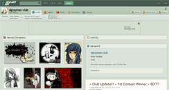 Desktop Screenshot of dgrayman-club.deviantart.com