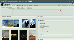 Desktop Screenshot of charliesuh.deviantart.com