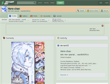 Tablet Screenshot of nere-chan.deviantart.com