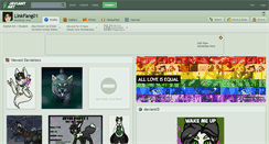 Desktop Screenshot of linkfang01.deviantart.com