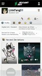 Mobile Screenshot of linkfang01.deviantart.com