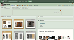 Desktop Screenshot of gokceozer.deviantart.com