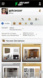 Mobile Screenshot of gokceozer.deviantart.com