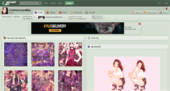 Desktop Screenshot of colorsaroundme.deviantart.com