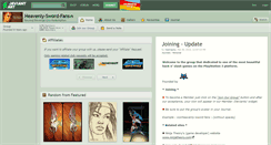 Desktop Screenshot of heavenly-sword-fans.deviantart.com