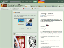 Tablet Screenshot of heavenly-sword-fans.deviantart.com