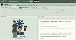 Desktop Screenshot of lorcain.deviantart.com