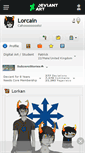 Mobile Screenshot of lorcain.deviantart.com