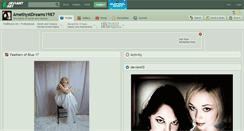 Desktop Screenshot of amethystdreams1987.deviantart.com
