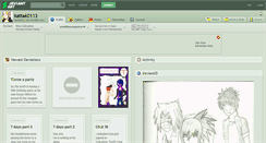 Desktop Screenshot of kattak0113.deviantart.com