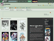 Tablet Screenshot of lolitaaldea.deviantart.com