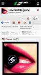 Mobile Screenshot of emeraldelegance.deviantart.com