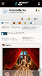 Mobile Screenshot of frozenstarro.deviantart.com