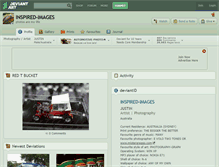 Tablet Screenshot of inspired-images.deviantart.com