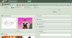Desktop Screenshot of matek4017.deviantart.com
