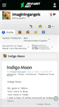 Mobile Screenshot of imaginingangels.deviantart.com