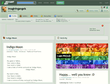 Tablet Screenshot of imaginingangels.deviantart.com