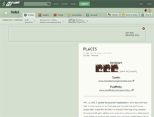 Tablet Screenshot of indui.deviantart.com
