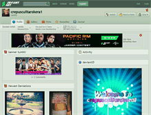 Tablet Screenshot of crepusculitarokera1.deviantart.com