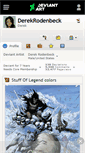 Mobile Screenshot of derekrodenbeck.deviantart.com