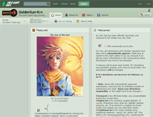 Tablet Screenshot of goldensun-fc.deviantart.com