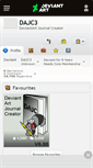 Mobile Screenshot of dajc3.deviantart.com