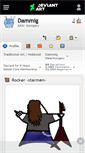 Mobile Screenshot of dammig.deviantart.com