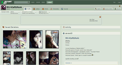 Desktop Screenshot of big-heartbreak.deviantart.com