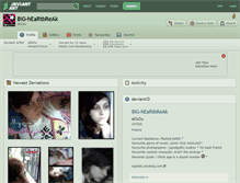 Tablet Screenshot of big-heartbreak.deviantart.com