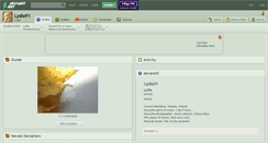 Desktop Screenshot of lydia91.deviantart.com