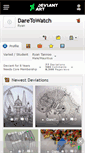 Mobile Screenshot of daretowatch.deviantart.com