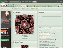 Tablet Screenshot of mental-illnesses.deviantart.com