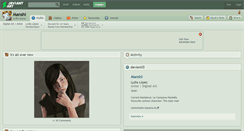 Desktop Screenshot of manshi.deviantart.com