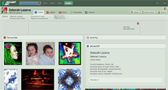 Desktop Screenshot of deborah-lazarus.deviantart.com