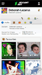 Mobile Screenshot of deborah-lazarus.deviantart.com