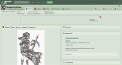 Desktop Screenshot of dragonmysticae.deviantart.com