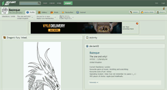 Desktop Screenshot of bazeque.deviantart.com