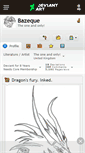Mobile Screenshot of bazeque.deviantart.com
