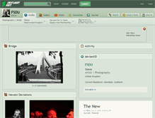 Tablet Screenshot of fsdu.deviantart.com