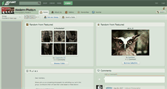 Desktop Screenshot of modern-photo.deviantart.com