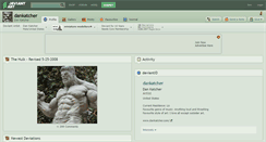 Desktop Screenshot of dankatcher.deviantart.com