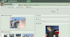 Desktop Screenshot of caineyamiyasha.deviantart.com
