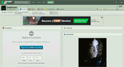 Desktop Screenshot of deathuriel.deviantart.com