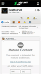 Mobile Screenshot of deathuriel.deviantart.com