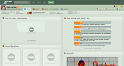 Desktop Screenshot of 666zarike.deviantart.com