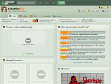Tablet Screenshot of 666zarike.deviantart.com