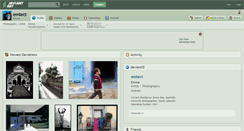 Desktop Screenshot of emtect.deviantart.com