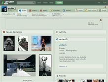 Tablet Screenshot of emtect.deviantart.com