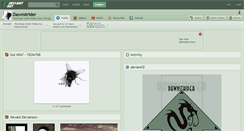 Desktop Screenshot of dawnstrider.deviantart.com