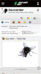 Mobile Screenshot of dawnstrider.deviantart.com